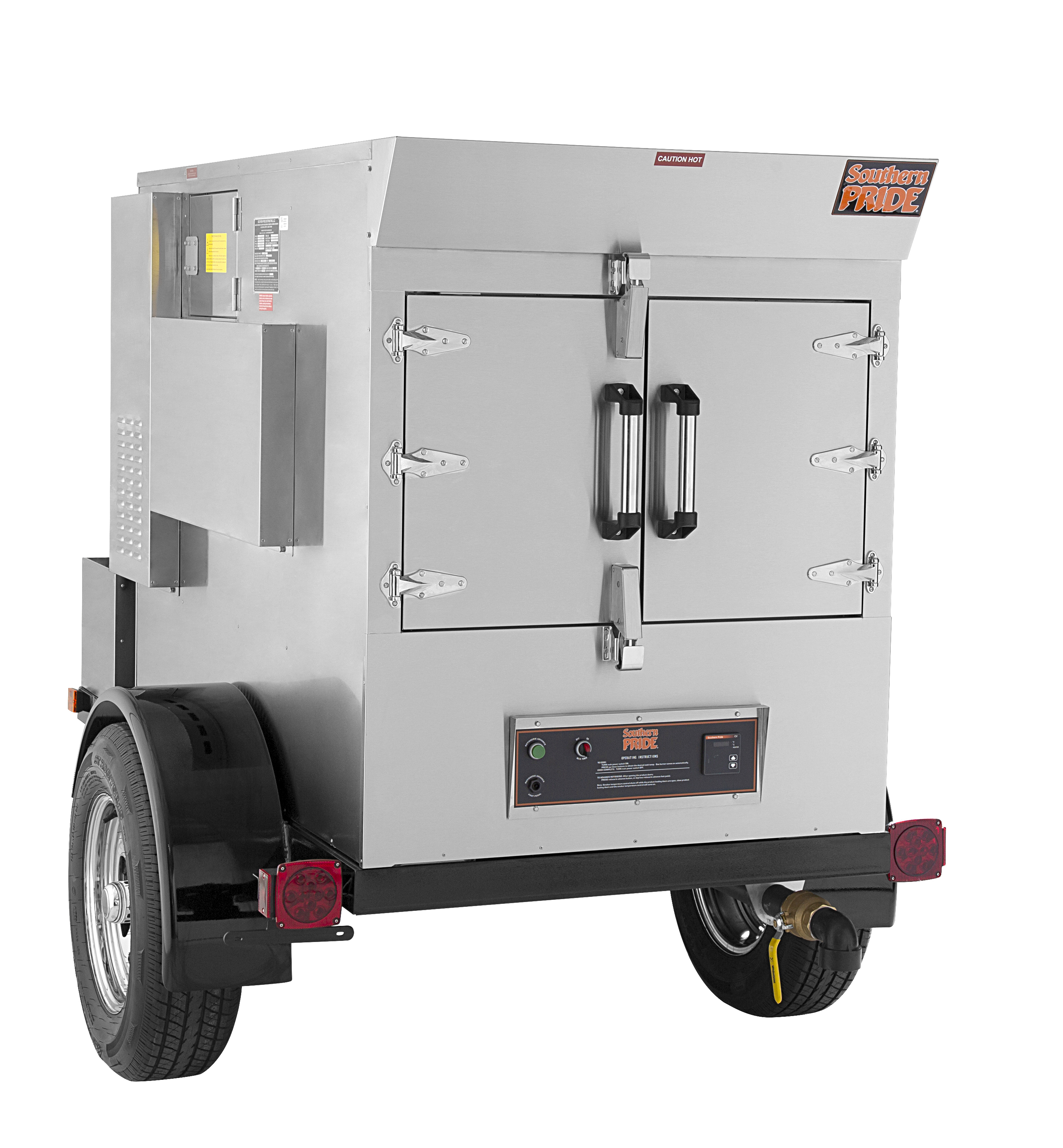 Mobile smoker best sale